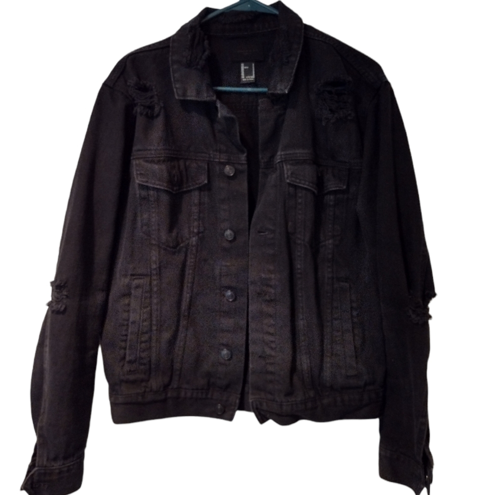 Forever 21 Black Denim Jacket